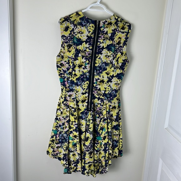 vintage Cottage Floral  Cute Drop Waist Dress Size 12 - Picture 6 of 11